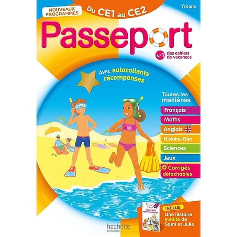 Passeport : du CE1 au CE2
