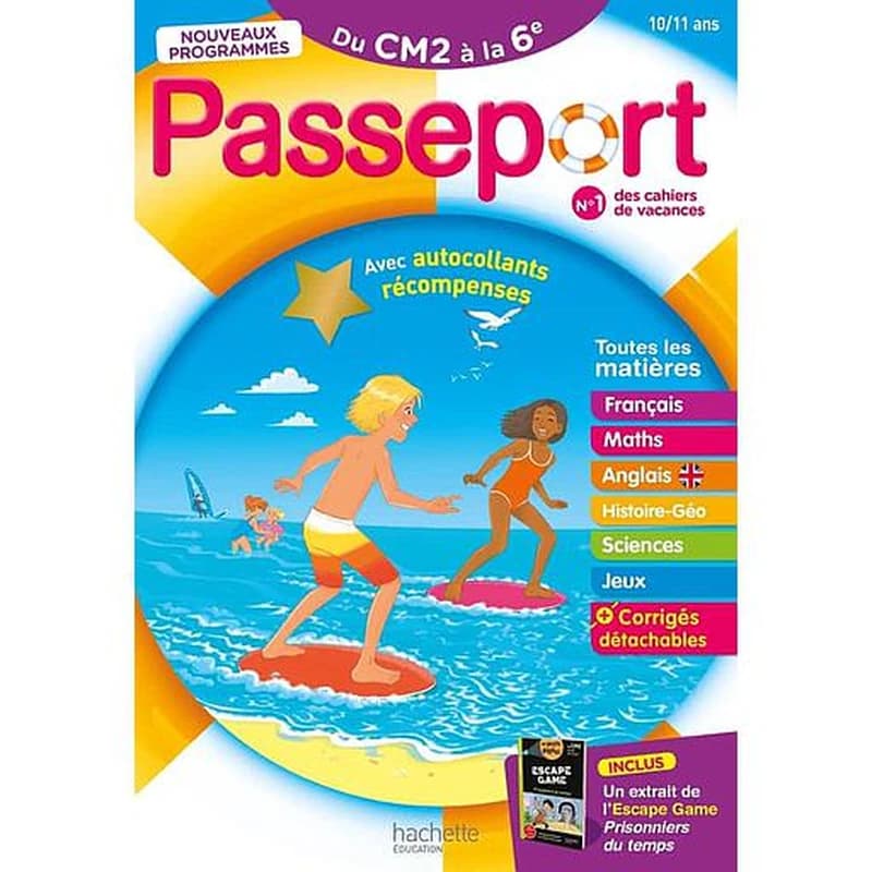 Passeport : du CM2 à la 6e