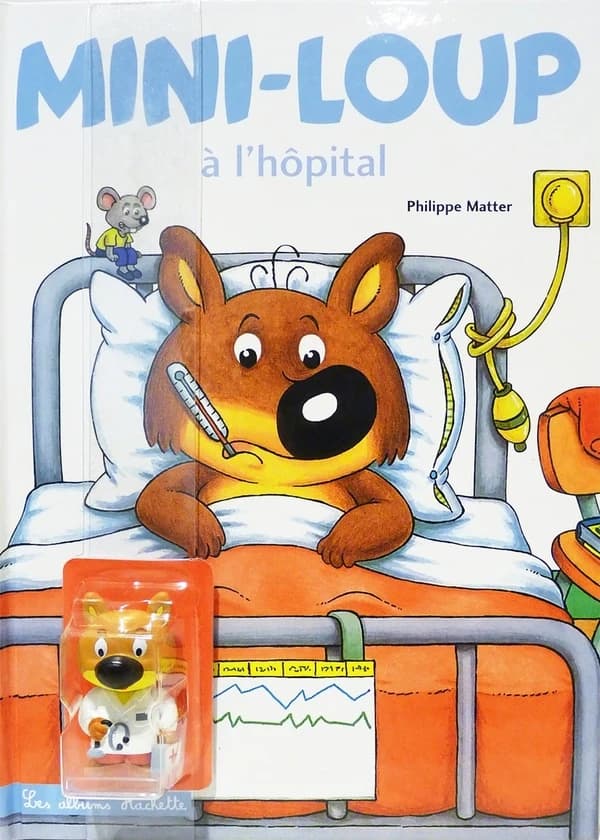 Mini-Loup à l'hôpital avec figurine