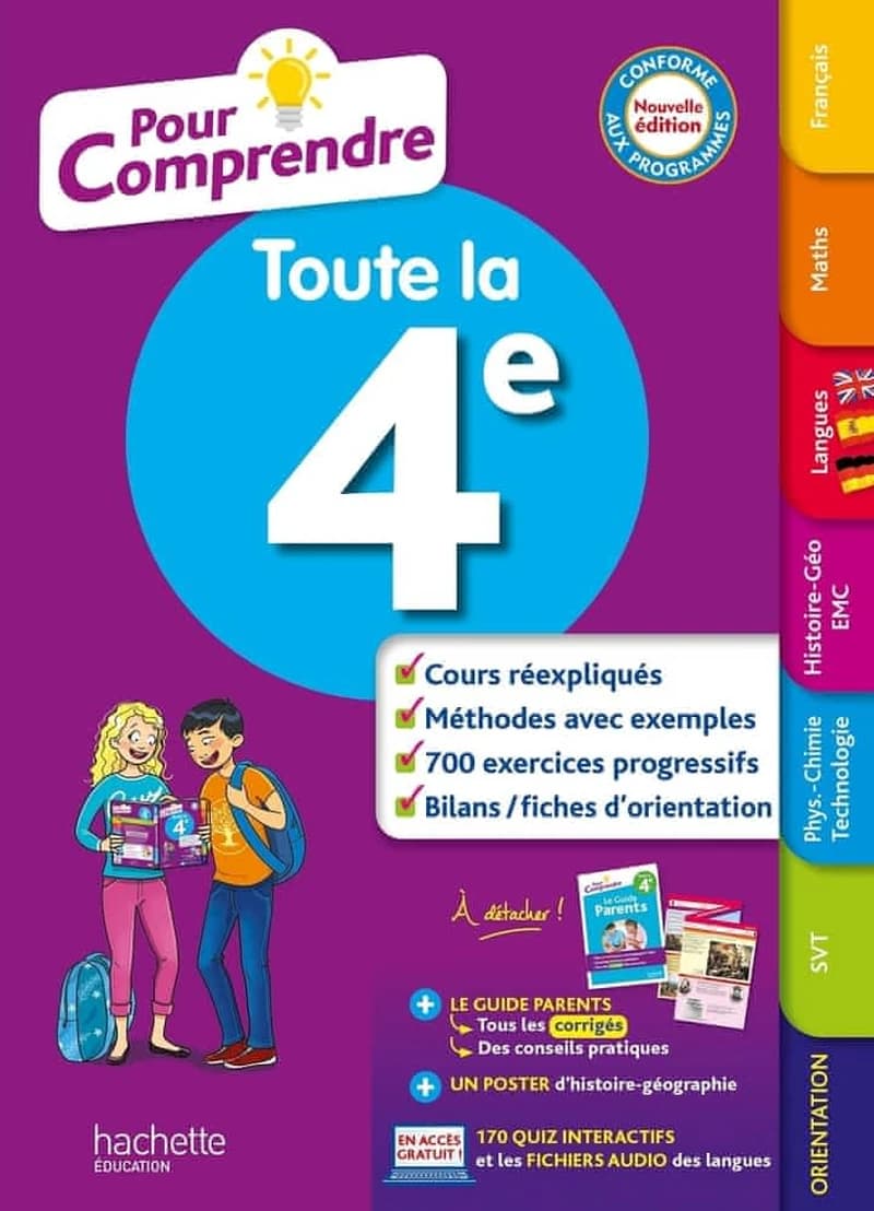 Pour comprendre : toute la 4e