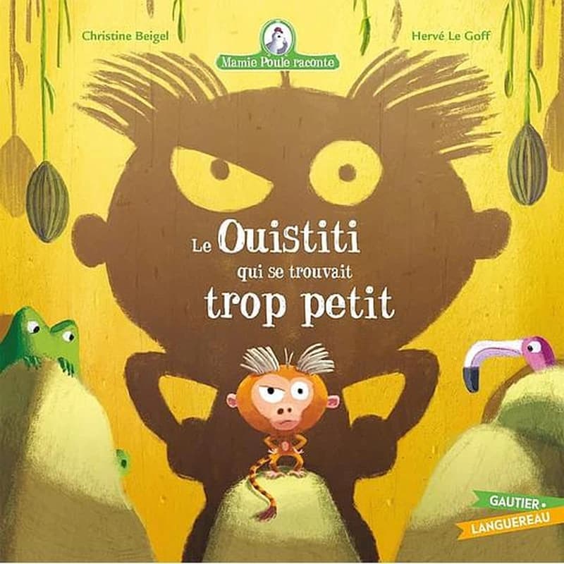 Le ouistiti qui se trouvait trop petit