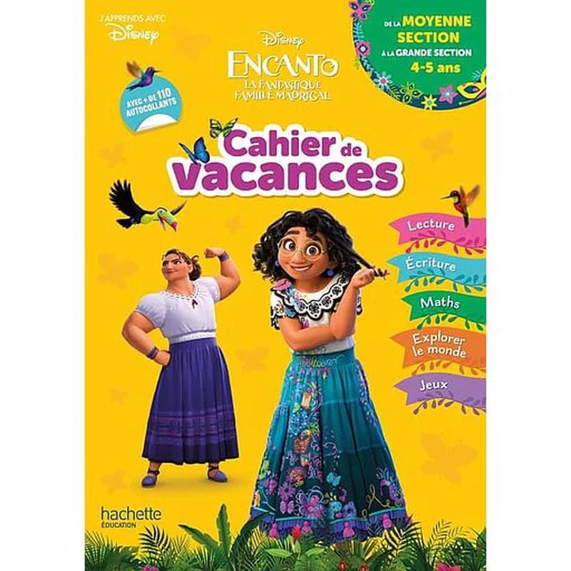 Encanto ; cahier de vacances ; de la MS à la GS