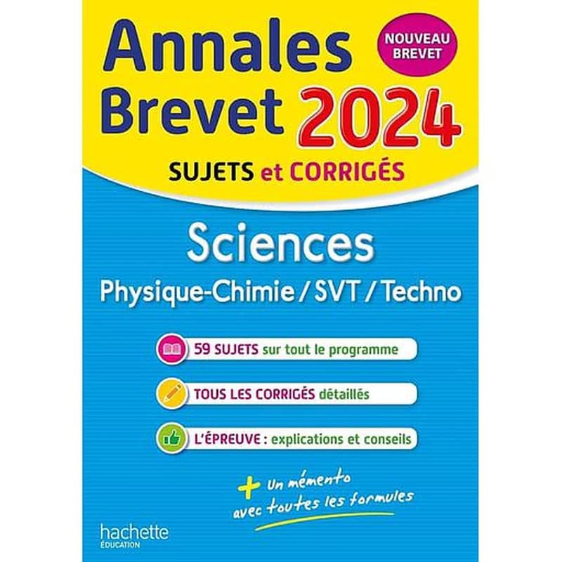 Sciences : physique-chimie, SVT, techno