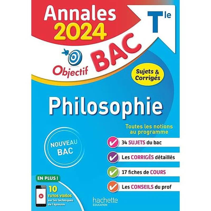 Philosophie : Tle : sujets & corrigés