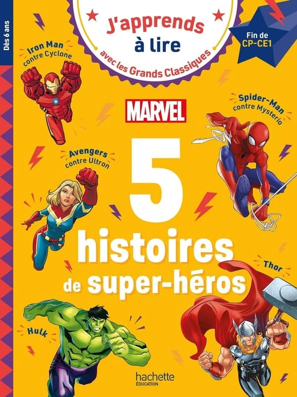 Marvel 5 histoires de super-héros