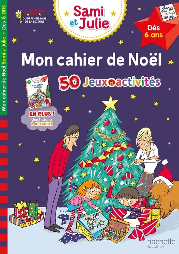 Mon cahier de Noël : 50 jeux et activités
