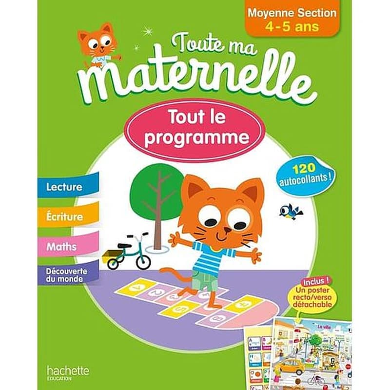 TOUTE MA MATERNELLE- MOYENNE SECTION 4-5 ANS