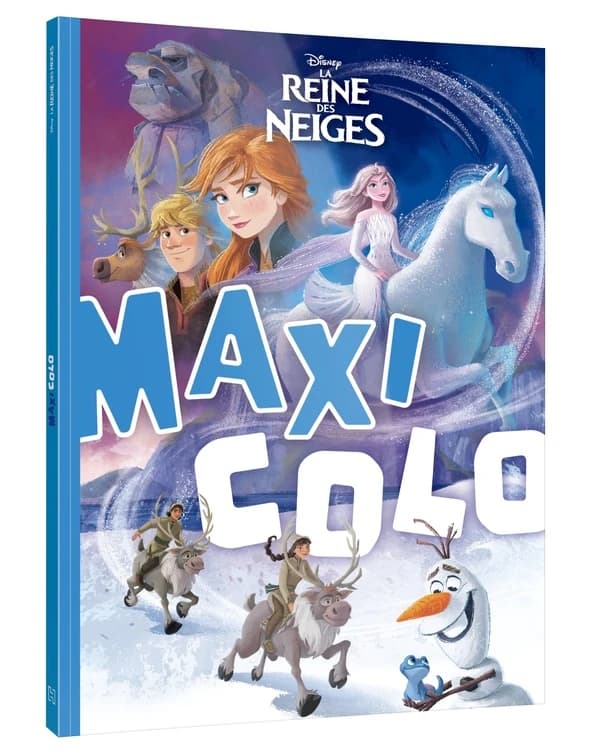 Maxi colo : Disney La Reine des Neiges : [Album à colorier]