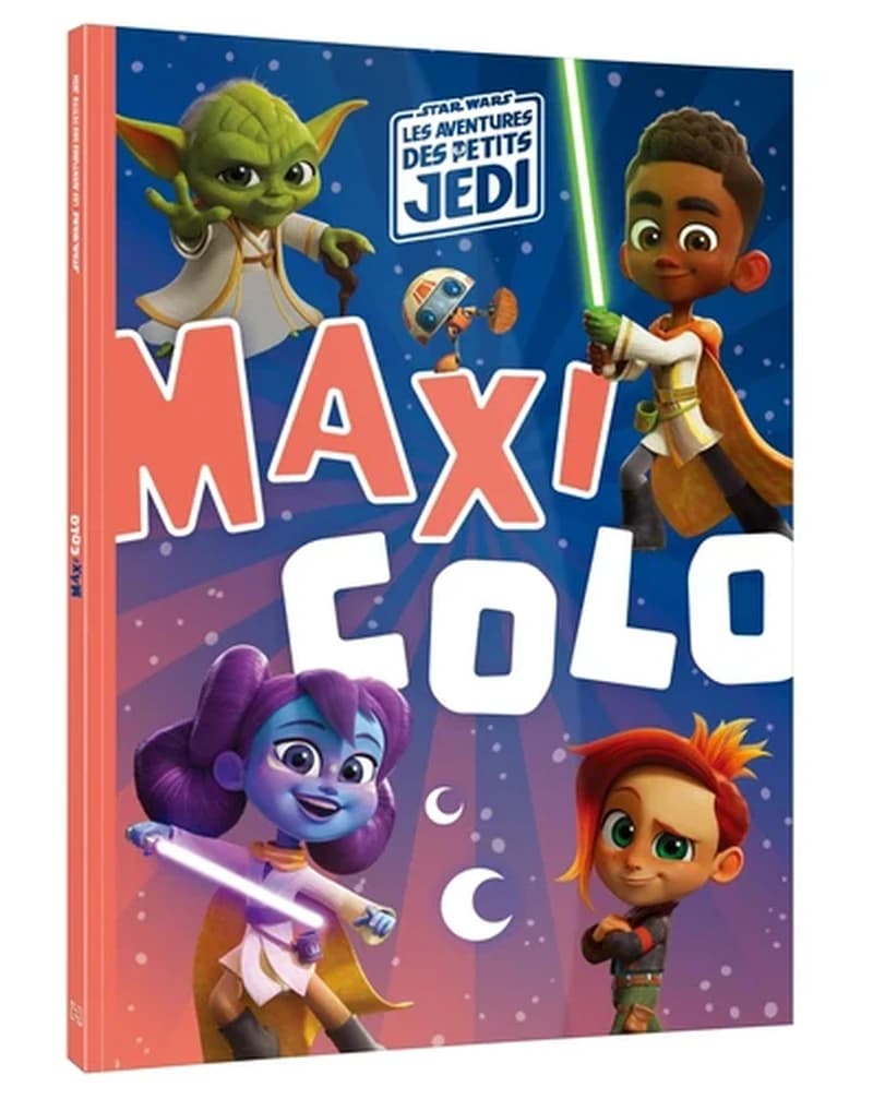 Maxi colo : Star War : les aventures des petits Jedi : [Album à colorier]