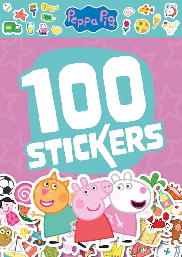 100 stickers : Peppa Pig : [Autocollant]