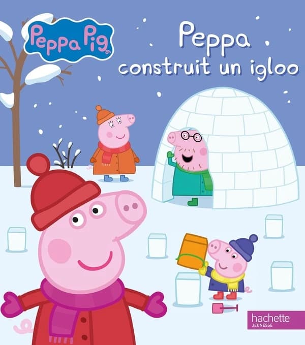 Peppa construit un igloo