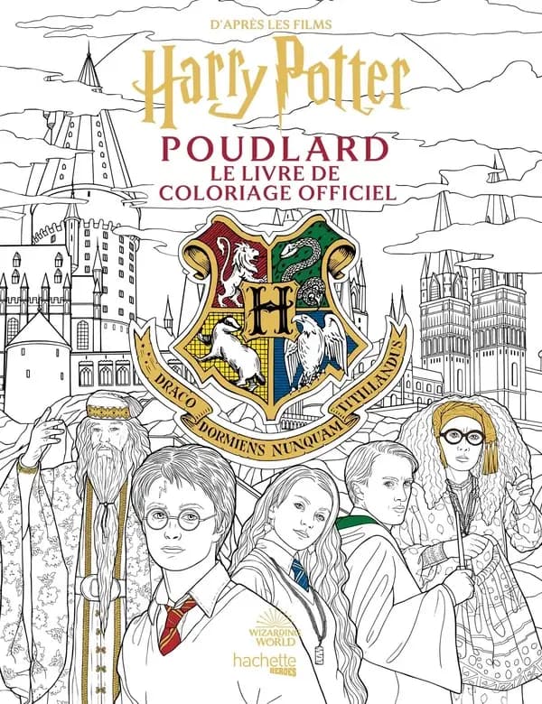 Harry Potter : Poudlard : le livre de coloriage officiel : [Album à colorier]