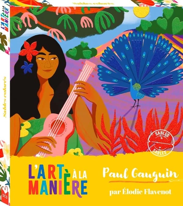 L'art à la manière Paul Gauguin : sables - boîte avec accessoires : [Album à colorier]