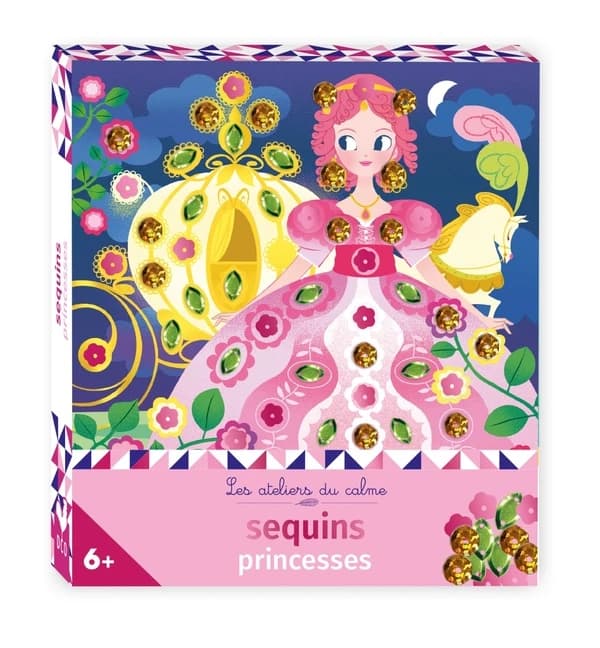Les ateliers du calme : Sequins princesses