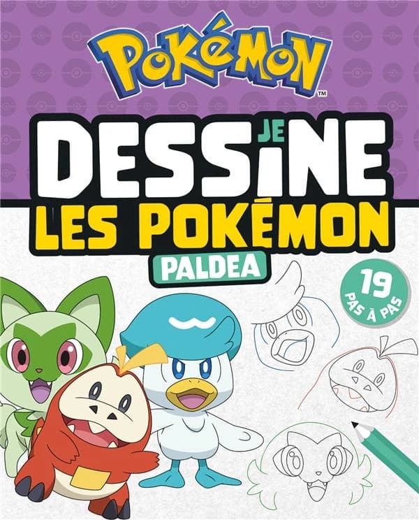 Je dessine les Pokémon : Paldea : [Album à colorier]