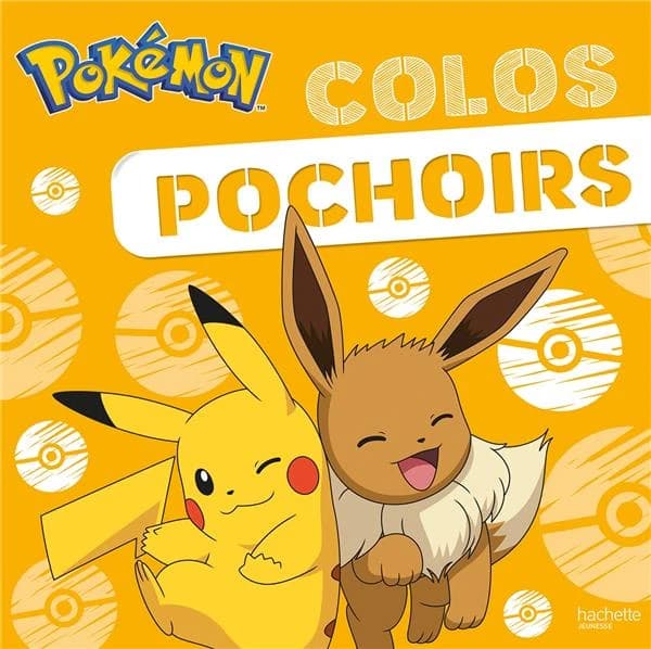 Colos pochoirs : Pokémon : [Album à colorier]