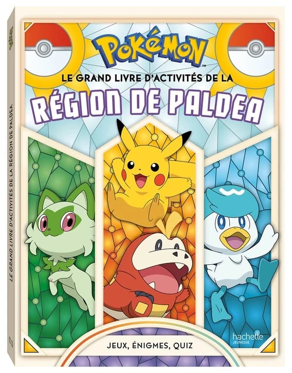 Pokémon : Le grand livre d'activité de la région de Paldea : Livre d'activités