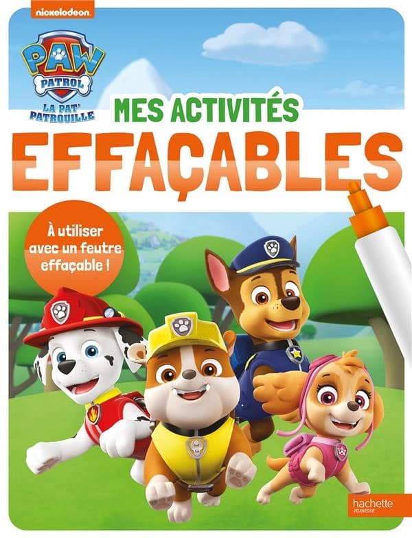 La Pat'Patrouille : Mes activités effaçables