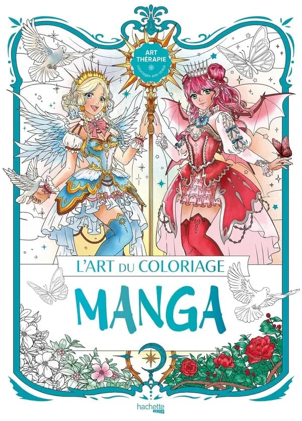 L'art du coloriage manga : [Album à colorier]