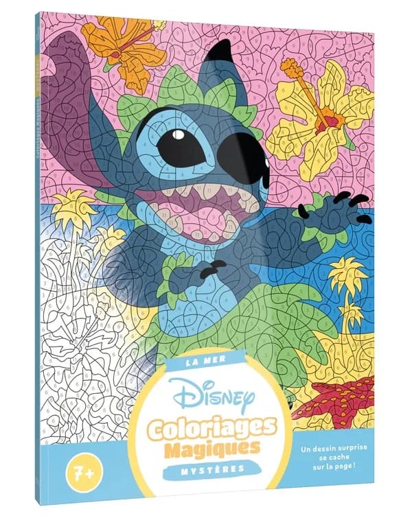 Mes coloriages magiques : mystères : Disney : la mer : [Album à colorier]