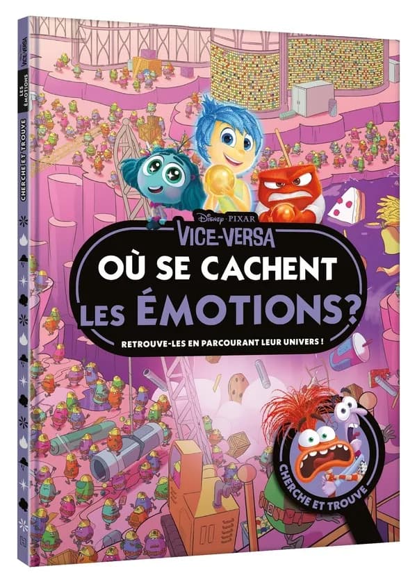 Vice-Versa ; Où se cachent les Émotions ? Cherche et trouve