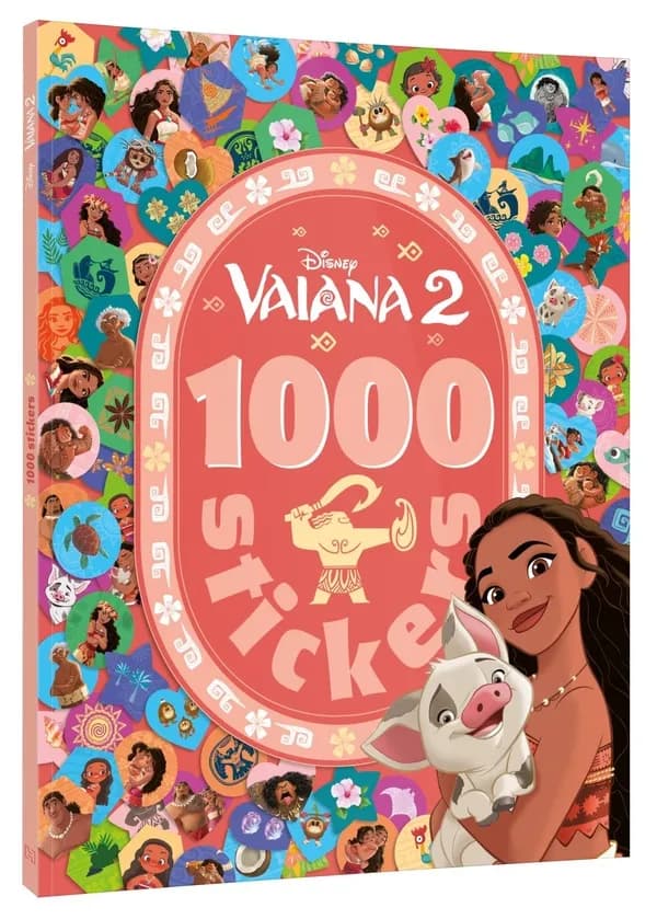 1000 stickers : Vaiana 2