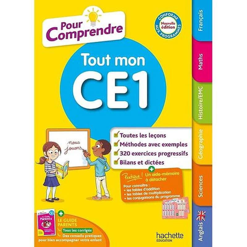 POUR COMPRENDRE TOUT MON CE1