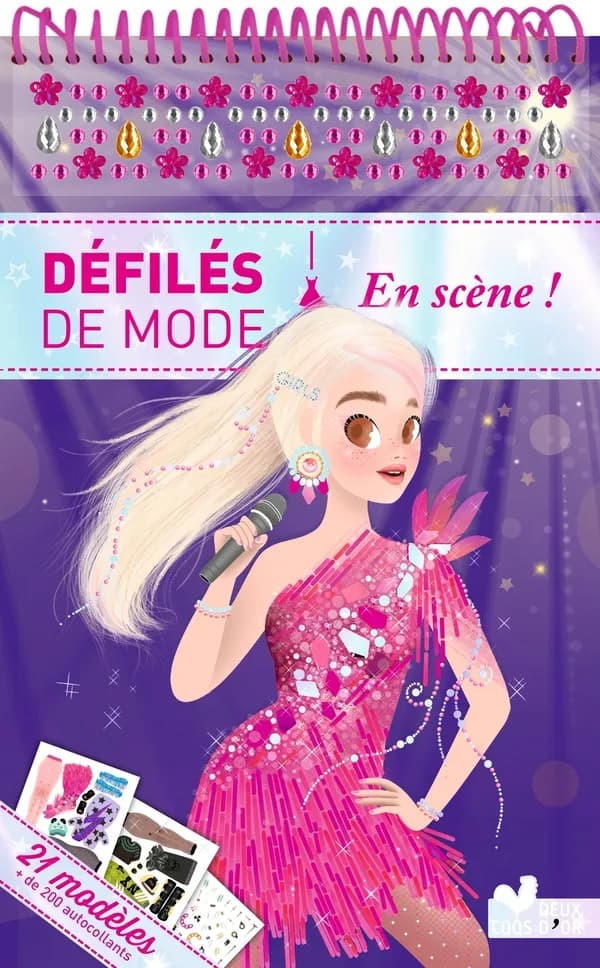 Défilés de mode : en scène ! - 21 modèles - + de 200 autocollants : [Autocollant]