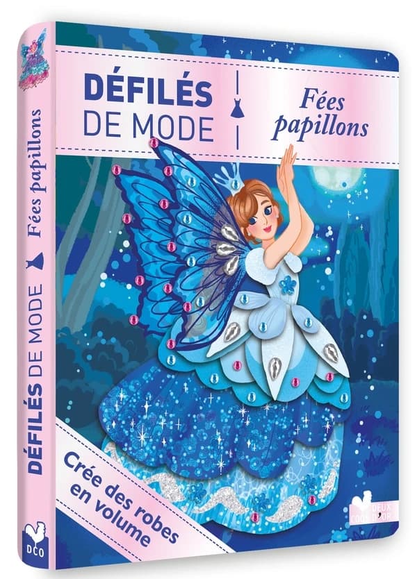Défilés de mode : [Autocollant] : [image fixe] : fées papillons