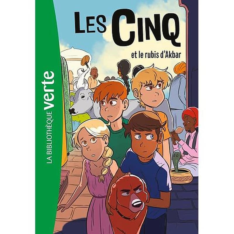 Les Cinq et le rubis d'Akbar
