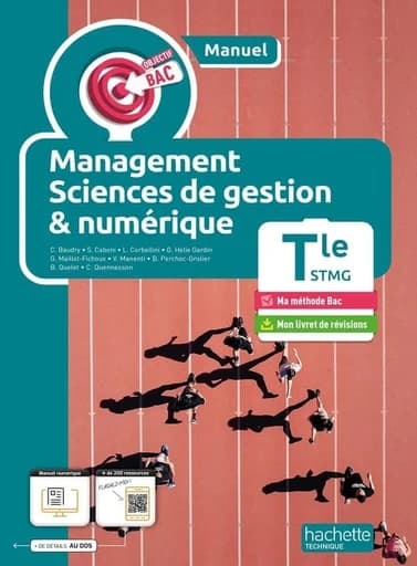 Management sciences de gestion & numérique : Tle STMG