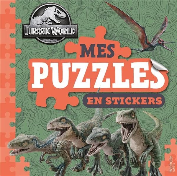 Jurassic World ; Mes puzzles en stickers