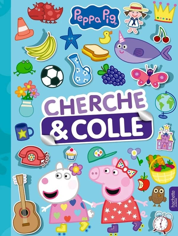 Peppa Pig : Cherche & colle