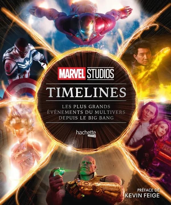 Timelines : les plus grands événements du multivers depuis le big bang : Marvel studios
