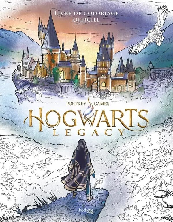 Hogwarts Legacy Portket games : livre de coloriage officiel : [Album à colorier] : [image fixe]