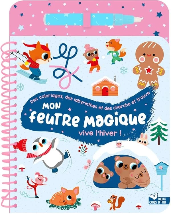 Mon feutre magique : Vive l'hiver !