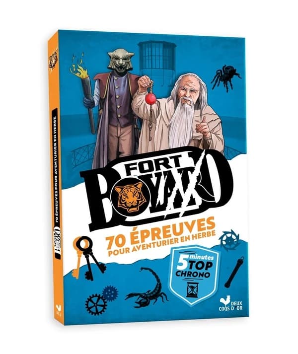 Fort Boyard : 70 épreuves pour aventurier en herbe : 5 minutes top chrono