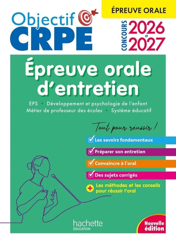Épreuve orale d'entretien : concours 2026 et 2027 (Nouvelle éd.) Patrick Ghrenassia,... Serge Herreman,... Denis Pasco... [et al.]