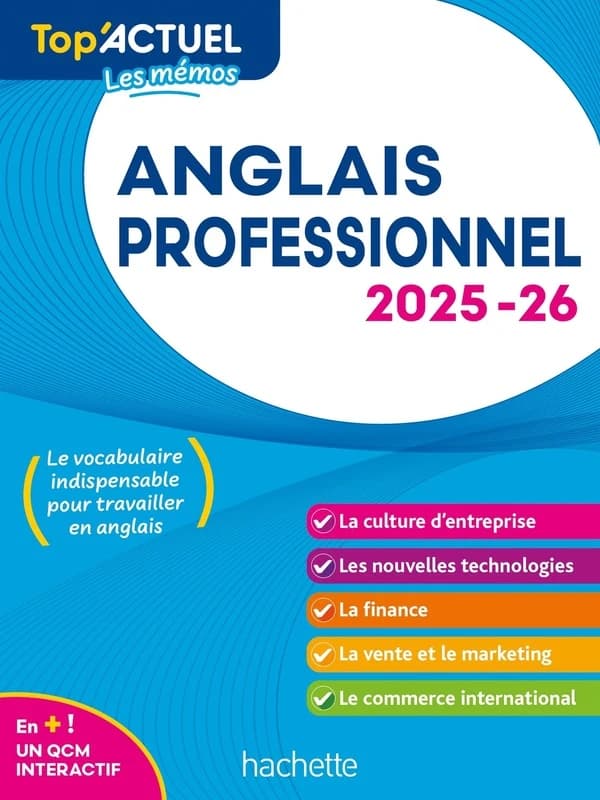 Anglais professionnel 2025-26