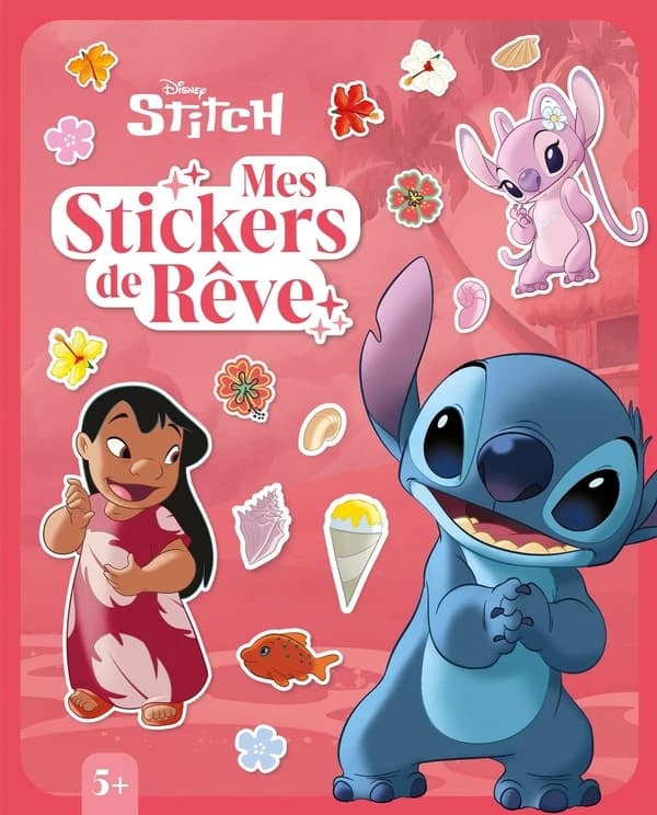 Mes stickers de rêve : Stitch