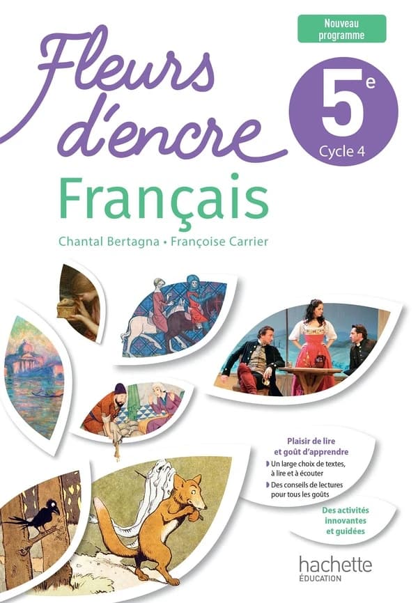 Fleurs d'encre 5e : Livre élève (Ed. 2026)