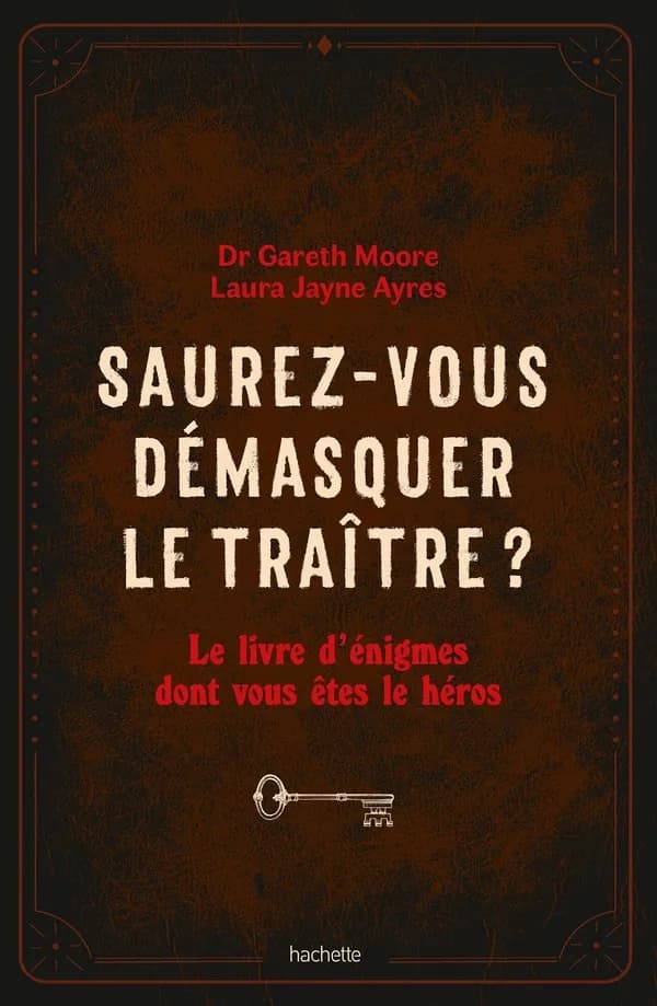 Saurez-vous démasquer le traître ? : le livre d'énigmes dont vous êtes le héros