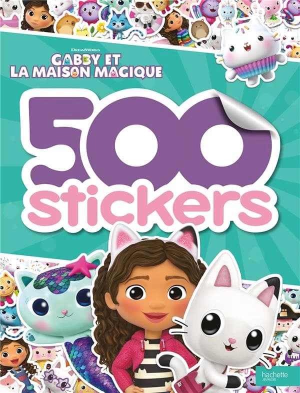 Gabby et la maison magique : 500 stickers
