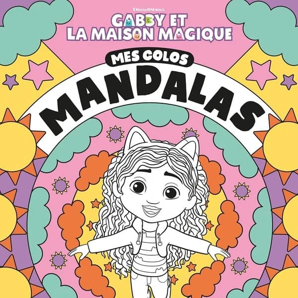 Gabby et la maison magique : Mes colos mandalas