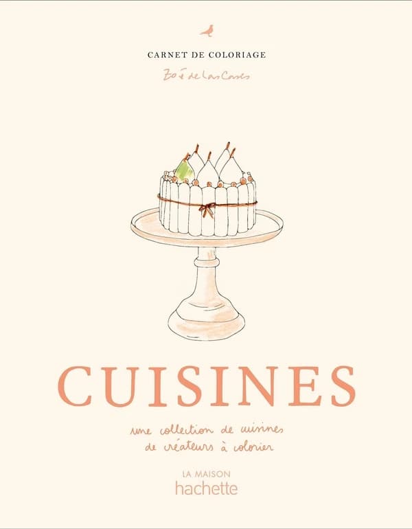 Cuisines : Une collection de cuisines de créateurs à colorier