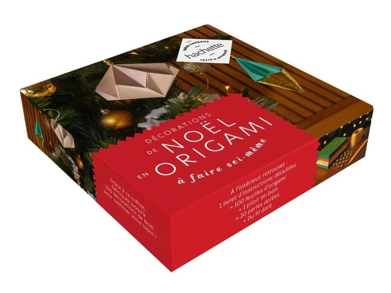 Décorations de Noël en origamis à faire soi-même