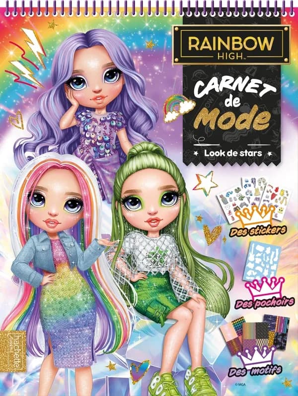 Rainbow High : Carnet de mode : Look de stars