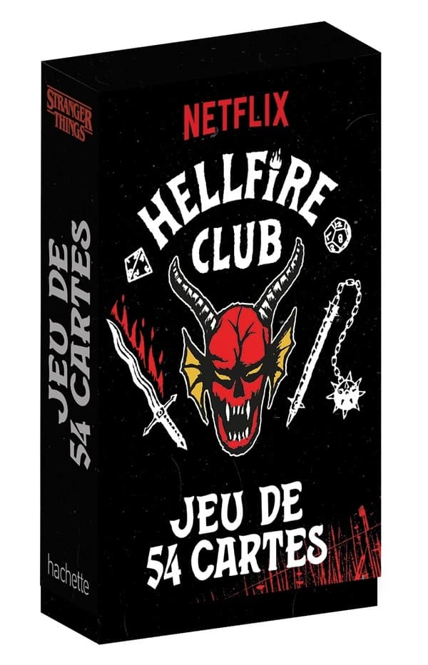 Stranger Things : Hellfire Club : Jeu de 54 cartes