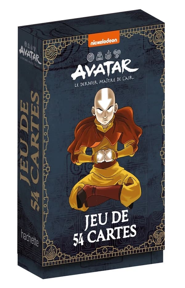 Avatar, le dernier maître de l'air : Jeu de 54 cartes
