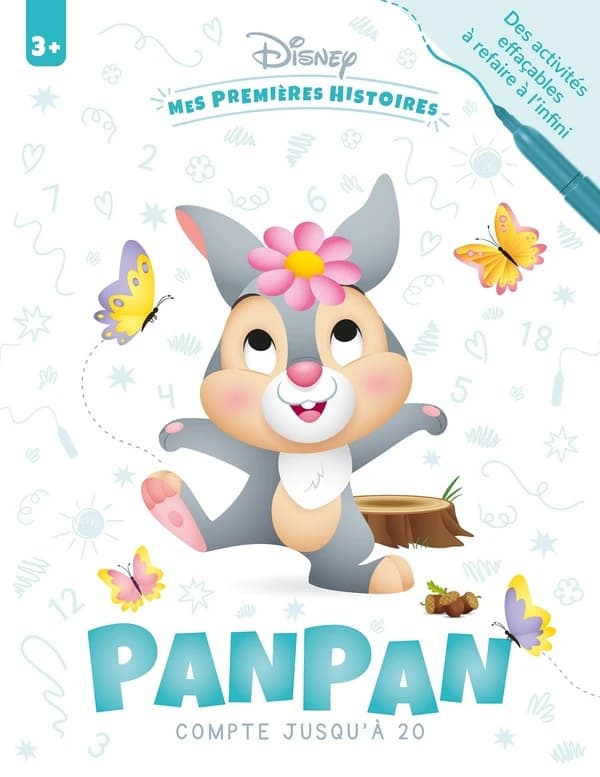 Mes premières histoires : Panpan compte jusqu'à 20 ; Cahier d'activités